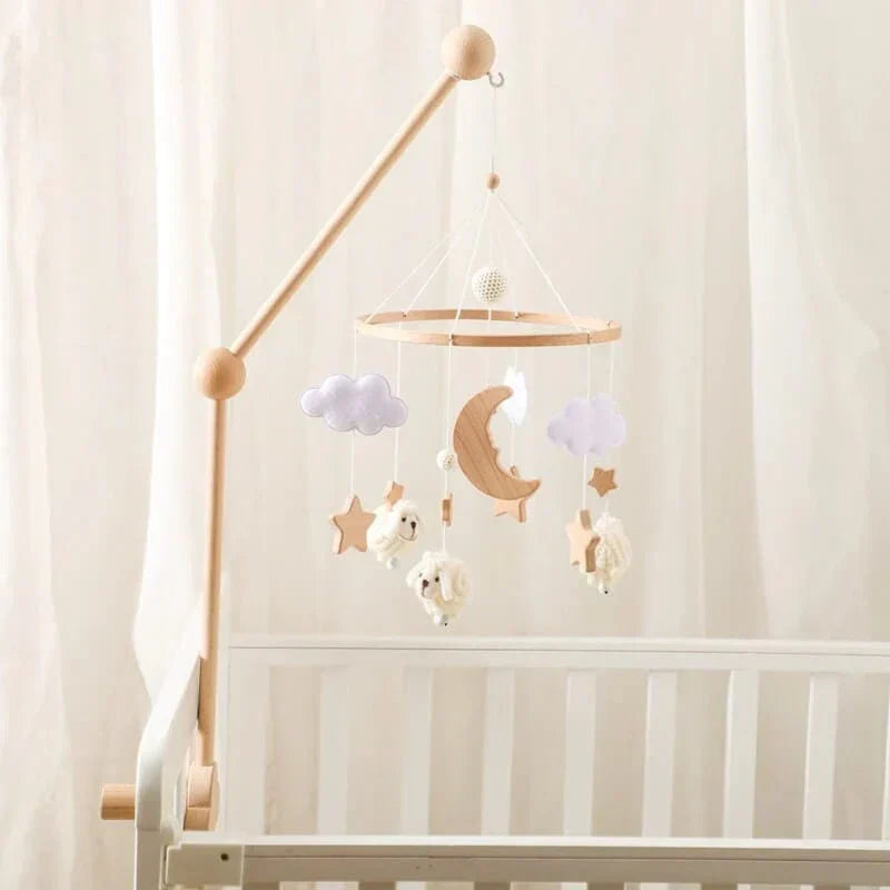 LittleNest – Natürliche Ruhe – Baby-Mobile aus Holz