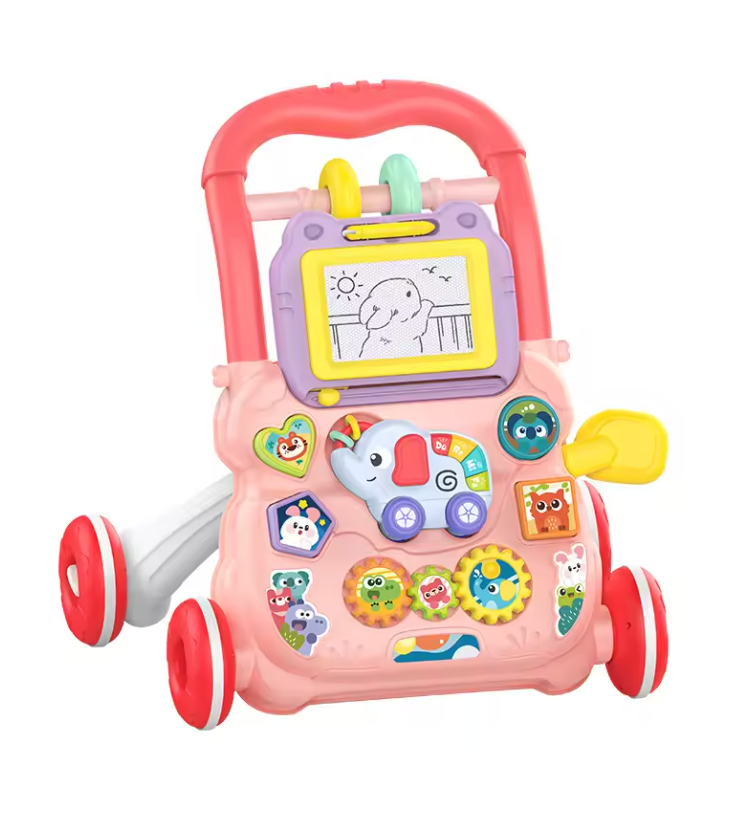 BabyWalker – Lernen & Spielen – Lauflernwagen mit Aktivitätsbrett