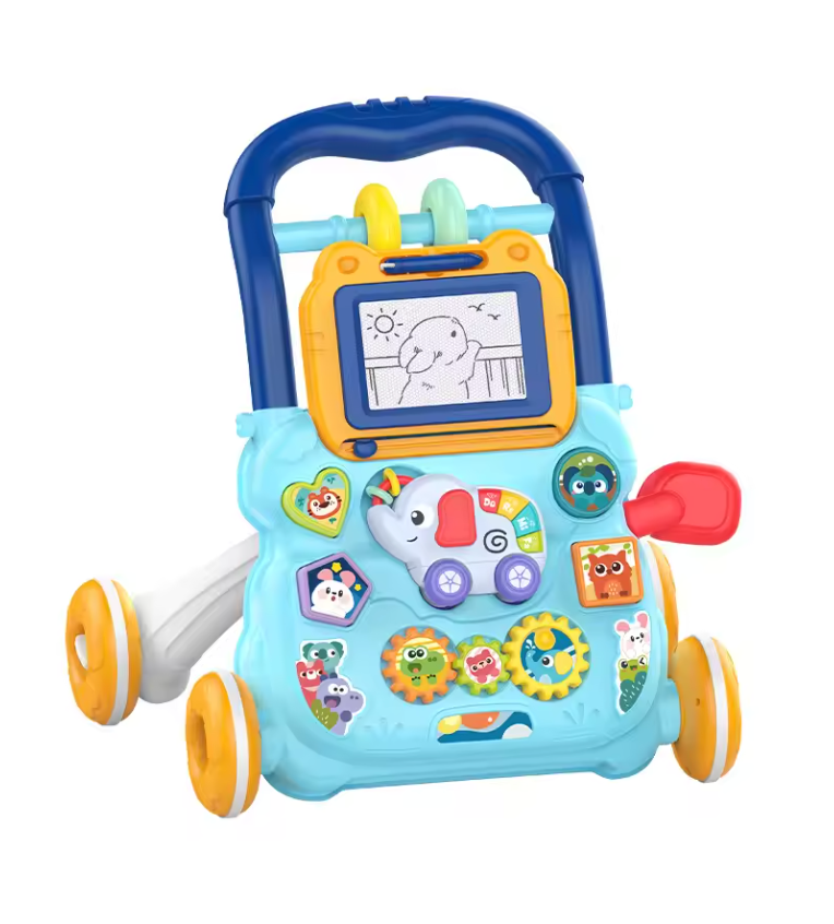 BabyWalker – Lernen & Spielen – Lauflernwagen mit Aktivitätsbrett