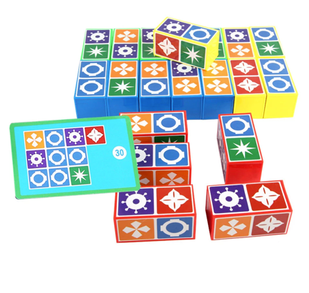 CubeGame™ - Find det rigtige match! - Blokspil