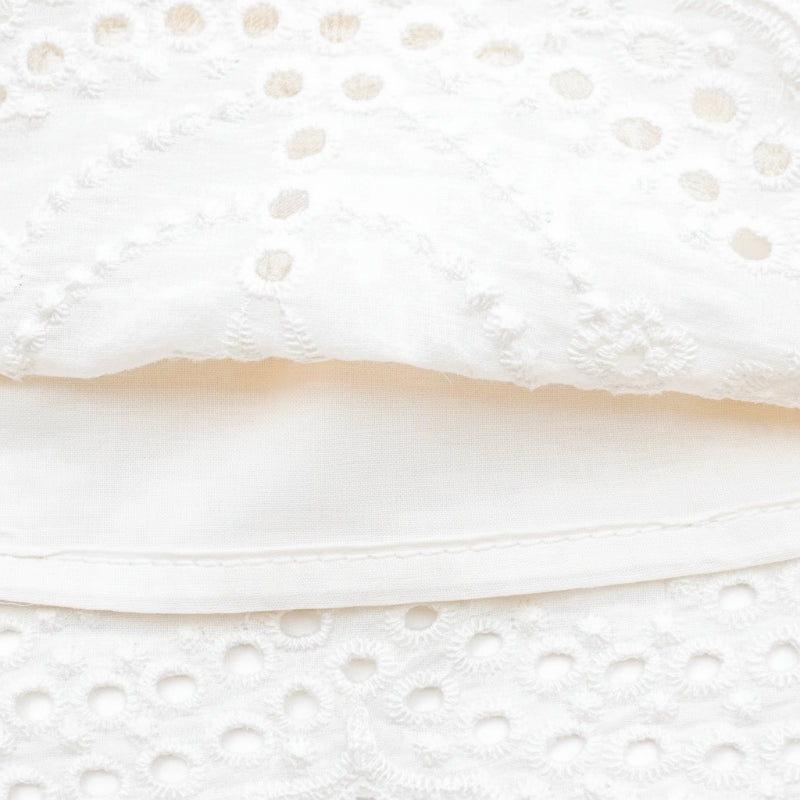 TinyLuxe – Zomerset aus Spitzenoberteil und Hose mit weitem Bein