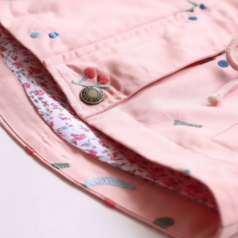 Girls Windbreaker Jacket – Let og stilfuld – børnejakke