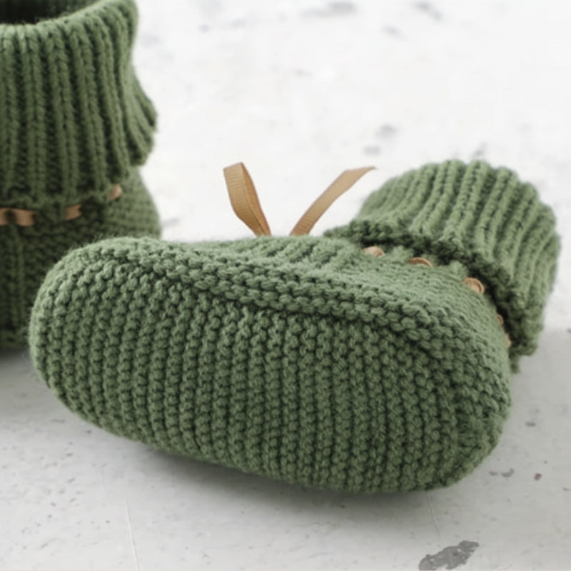 Booties & Mittens – Blødt & varmt – sæt med handsker og tøfler
