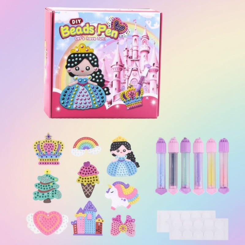 SparklePen – Kreativ & Niedlich – DIY-Perlen-Set