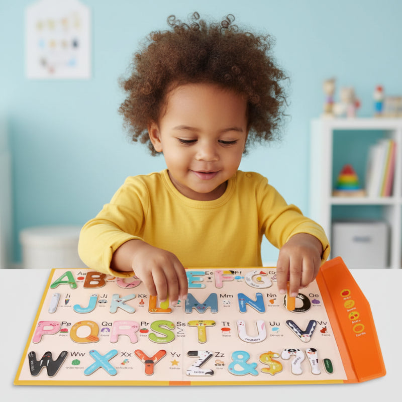 LittleSpeller – Kreativ & Lehrreich – Alphabet-Puzzlebuch