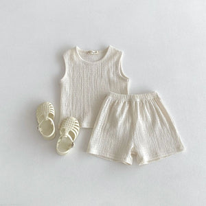 Mini Fashion™ - Frei und leicht - Baumwollkleid-Set