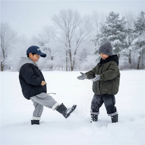 CozyShield – Warm & Cool – Gesteppte Kapuzenjacke