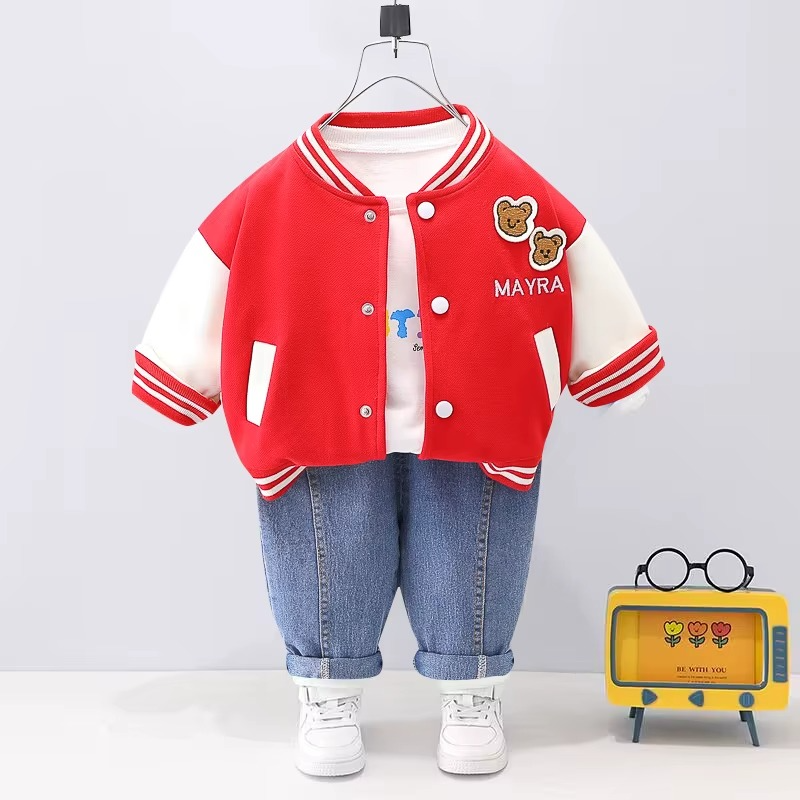 Mini Fashion™ - Kleinkind & Abenteuer - 3-teiliges Bekleidungsset