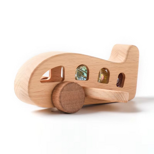 Woods™ - Förderung von Kreativität und Motorik - Montessori-Holzspielzeug für Flugzeuge
