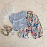 Sleeveless Tops & Pants – Weich & stilvoll – Sommer-Set für Kinder