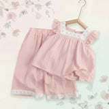 Sleeveless Tops & Pants – Weich & stilvoll – Sommer-Set für Kinder