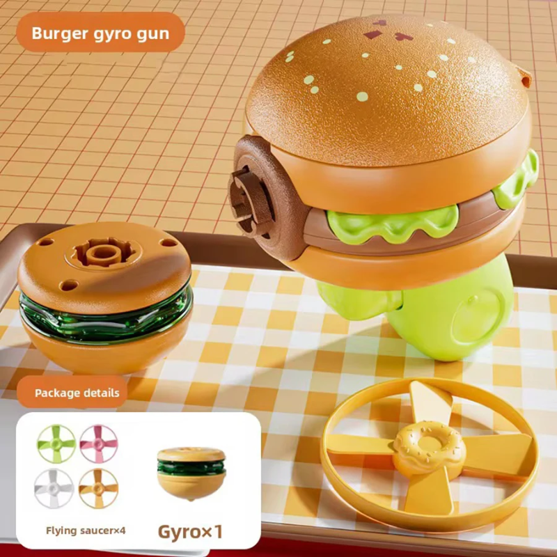 Flying Disk Toy – Kreativt & Bevægeligt – Gyro Gun