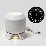 FrostyLight – Magisch & stimmungsvoll – Rotierende Projektorlampe (Weihnachten & Halloween)