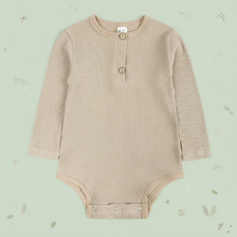 SnuggleHue – Weich & bequem – Regenbogen-Baby-Strampler