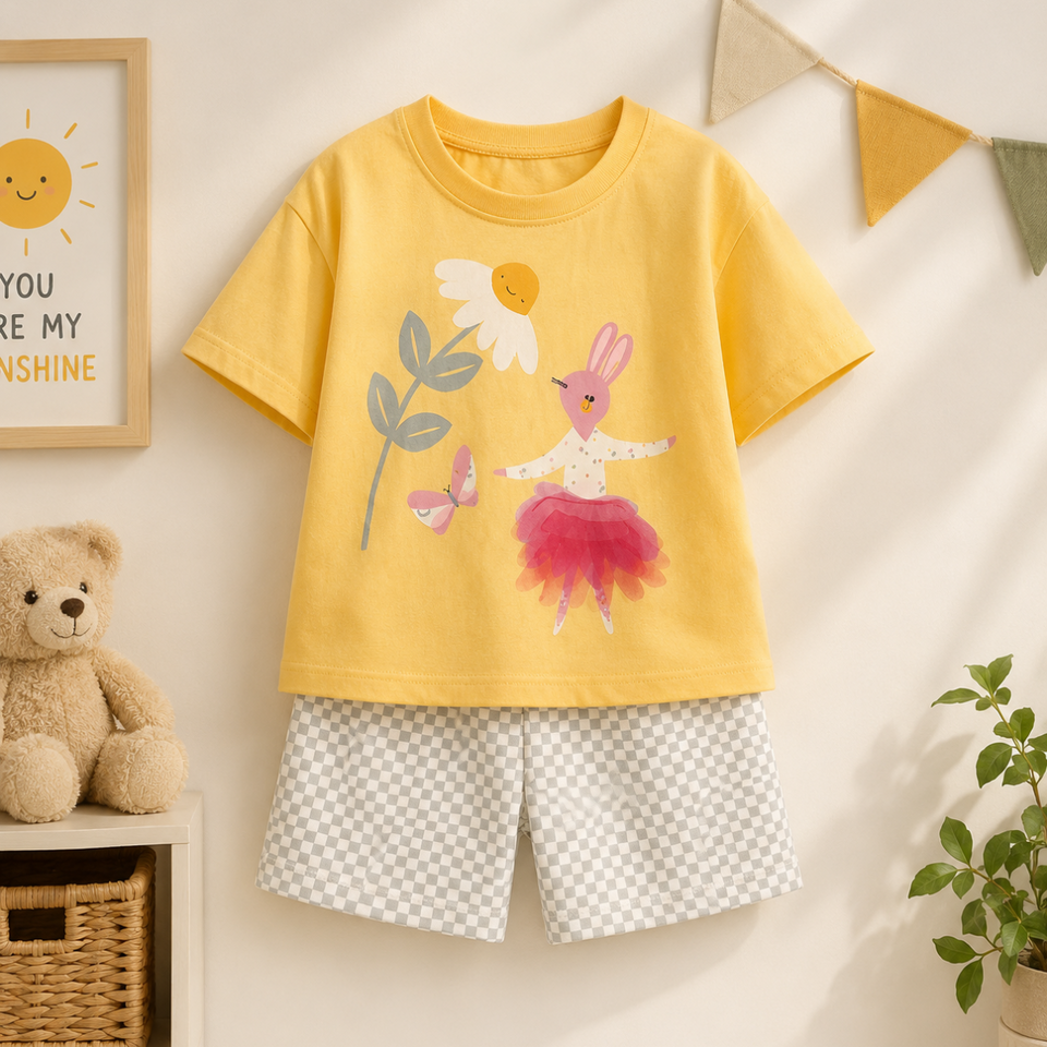 SunnyBloom – Sommer & Sød – Matchende sommersæt