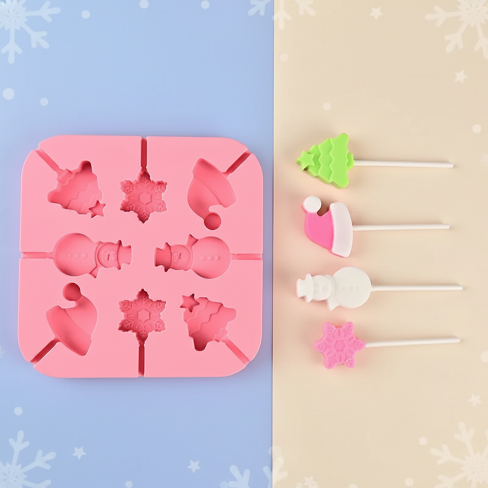 SweetPop – Bewusst verwöhnen – Silikon-Lutscher-Formen-Set
