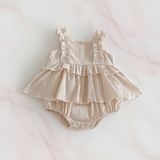 TinyBloom – Süß & weich – Kleid für Babys und Kleinkinder mit Rüschen