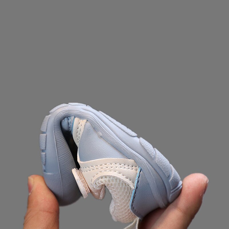 TinySteps Kids - Natürlich & sicher – Barfuß-Babyschuhe Blau