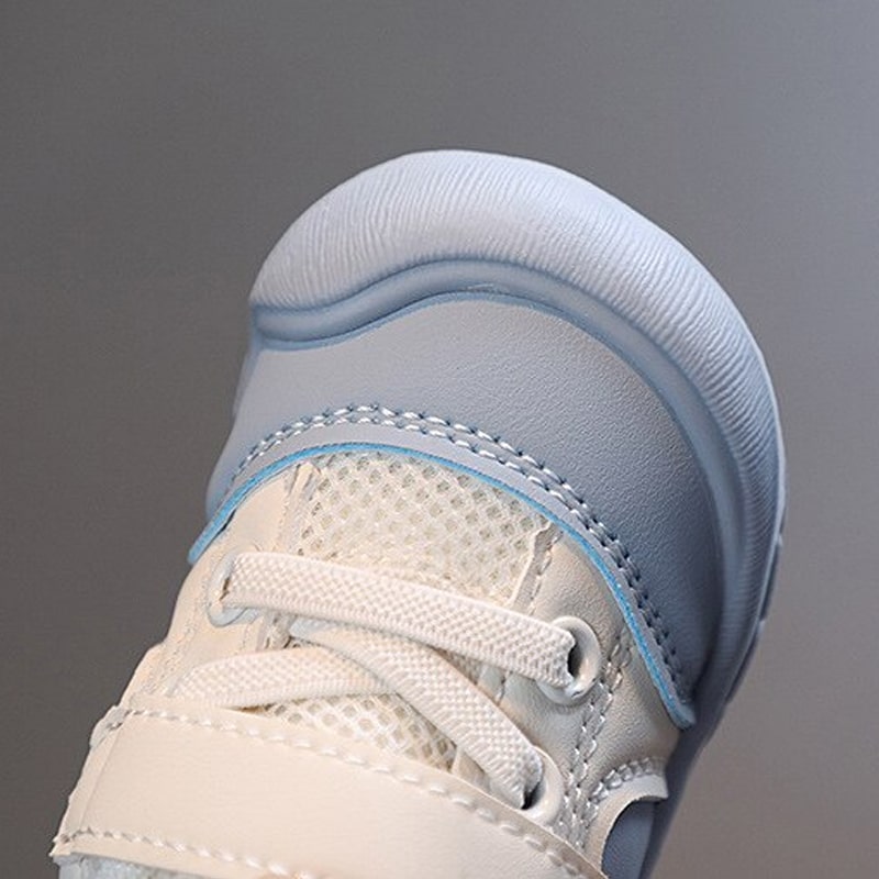 TinySteps Kids - Natürlich & sicher – Barfuß-Babyschuhe Blau