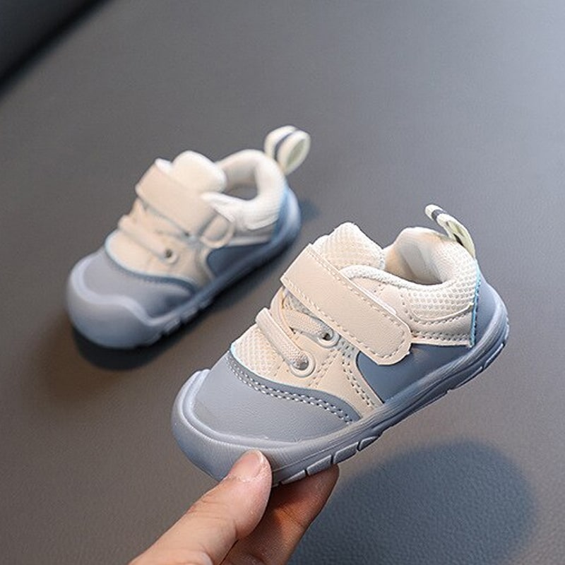 TinySteps Kids - Naturligt & sikkert - Barefoot babysko Blå