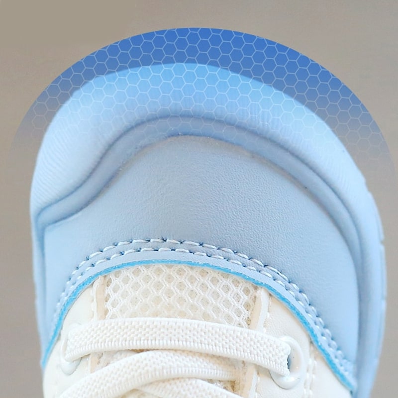 TinySteps Kids - Naturligt & sikkert - Barefoot babysko Blå
