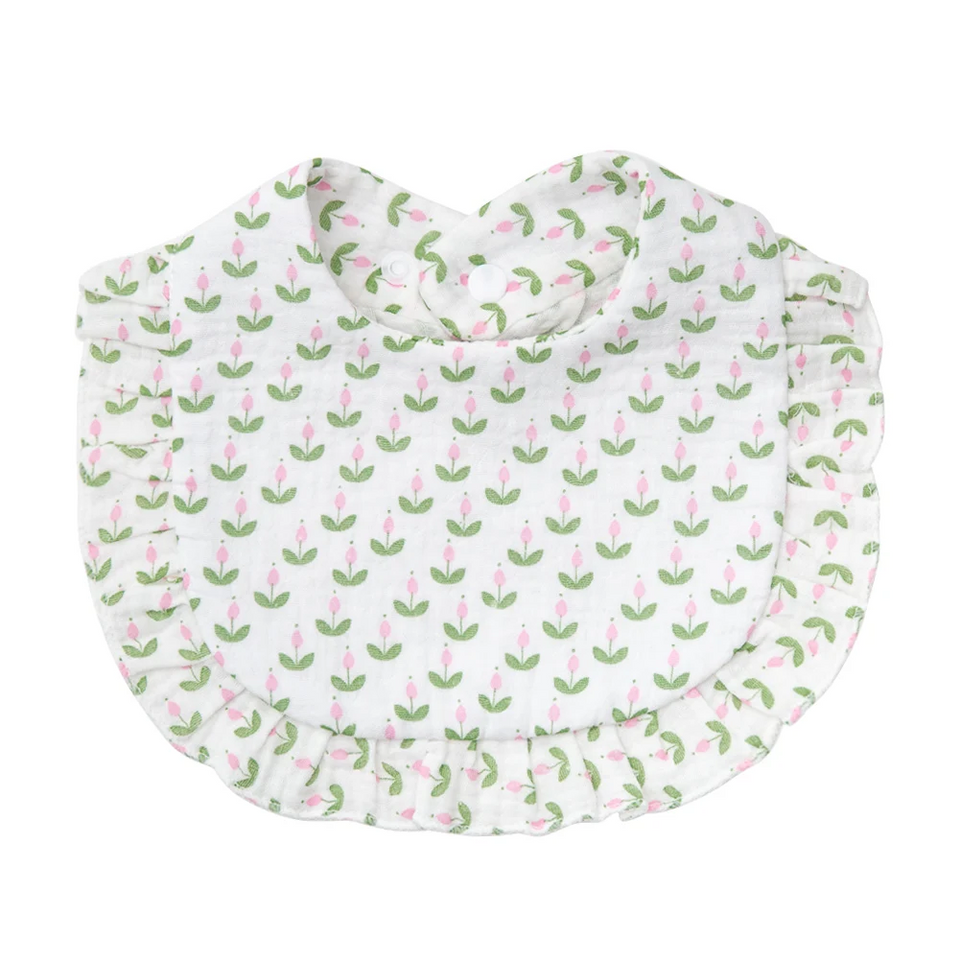 BabyBloom – Niedlich & bequem – Baby-Lätzchen mit Rüschenrand