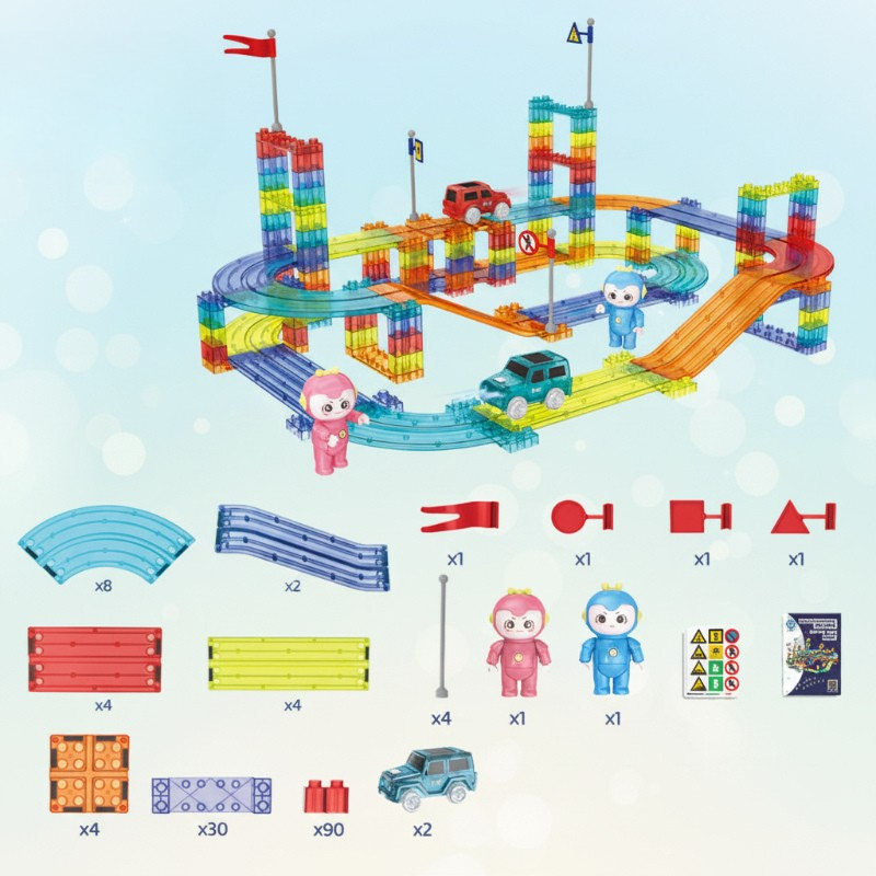 SmartTrack – Bauen & Spielen – Magnetische Kreativwege