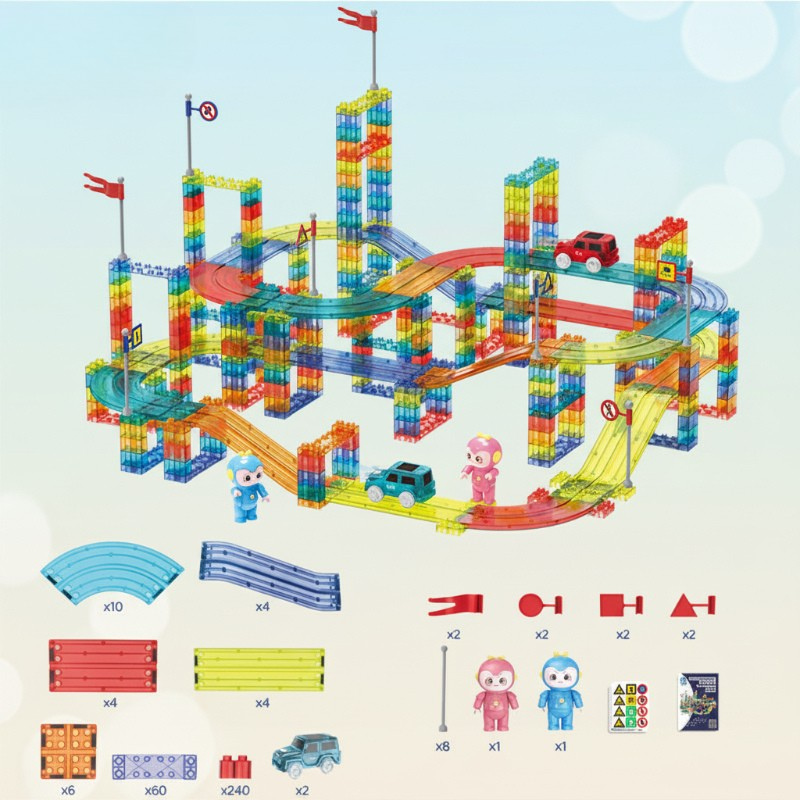 SmartTrack – Bauen & Spielen – Magnetische Kreativwege