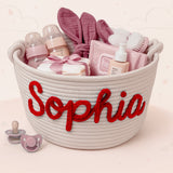 CuddleBasket – Hübsch & persönlich – personalisierter Windelkorb