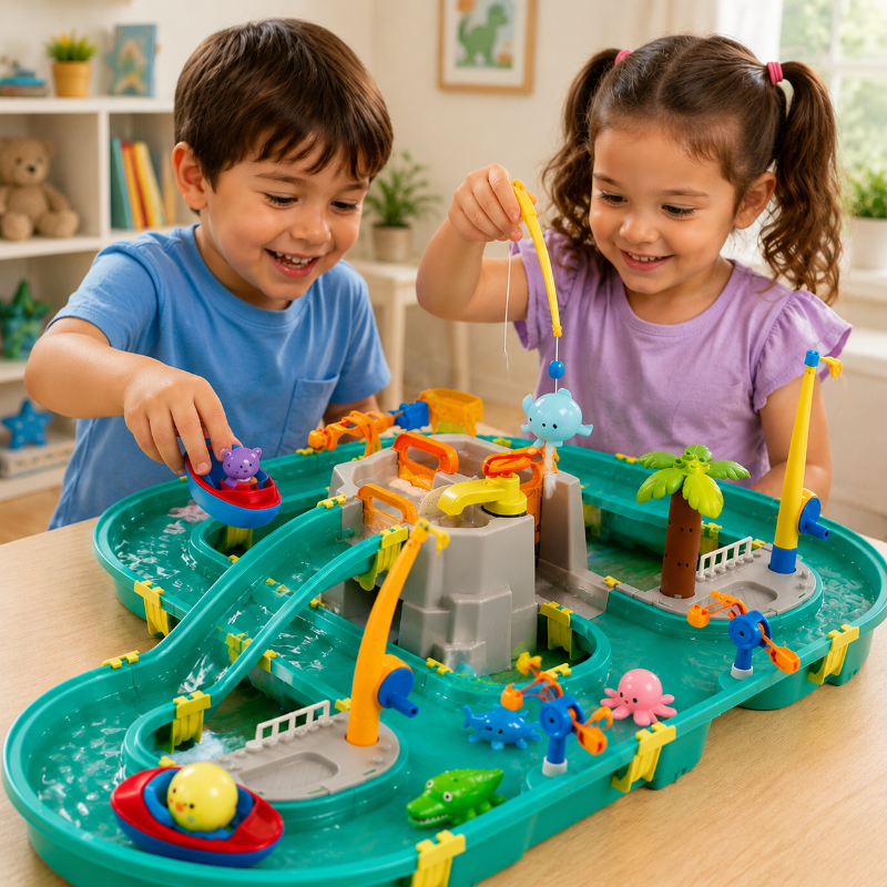WaterAdventure – Farbenfroh & spielerisch – Wasserspielset für Kinder