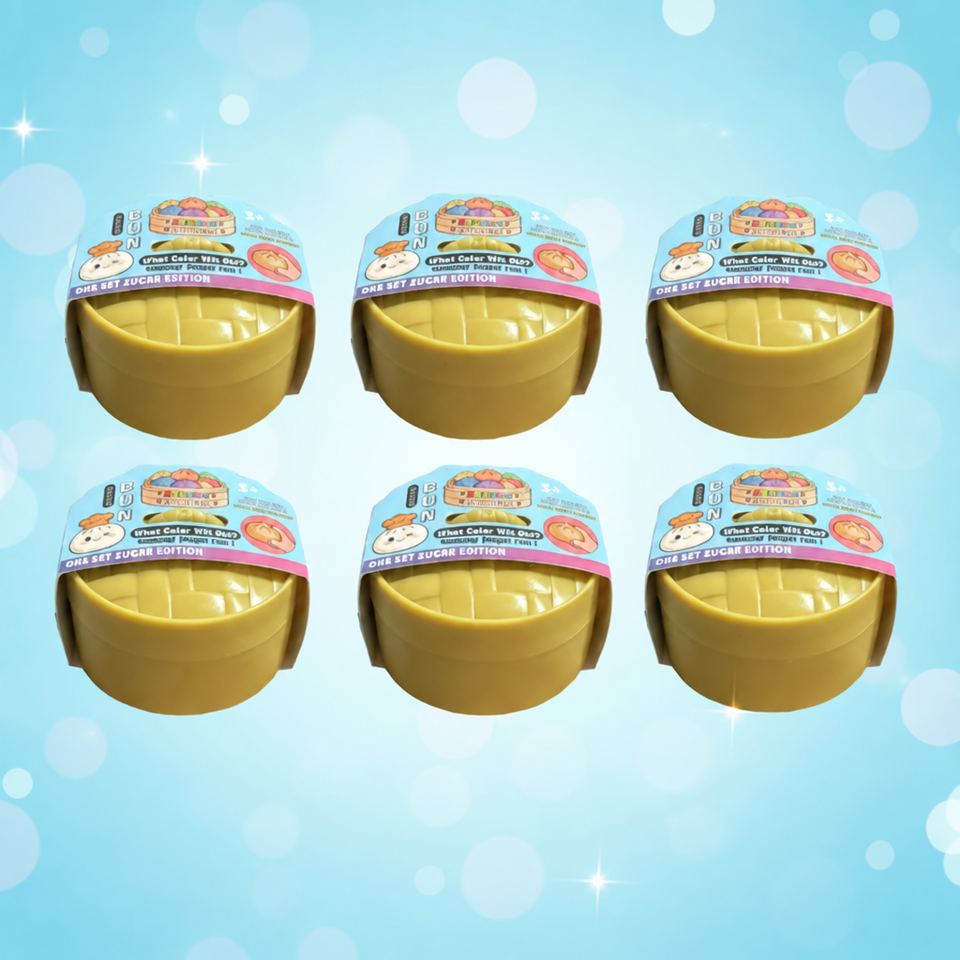 FunSquish –  Farbenfroh & Glitzer-Spaß – Glitzer-Squishy - Knödel