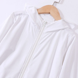 SunnyShield – Leicht & Schützend – UV-schützende Kinderjacke mit Kapuze