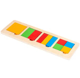 Woods™ - Puzzle-Spaß für Kleinkinder - Geometrisches Montessori-Formen-Puzzle