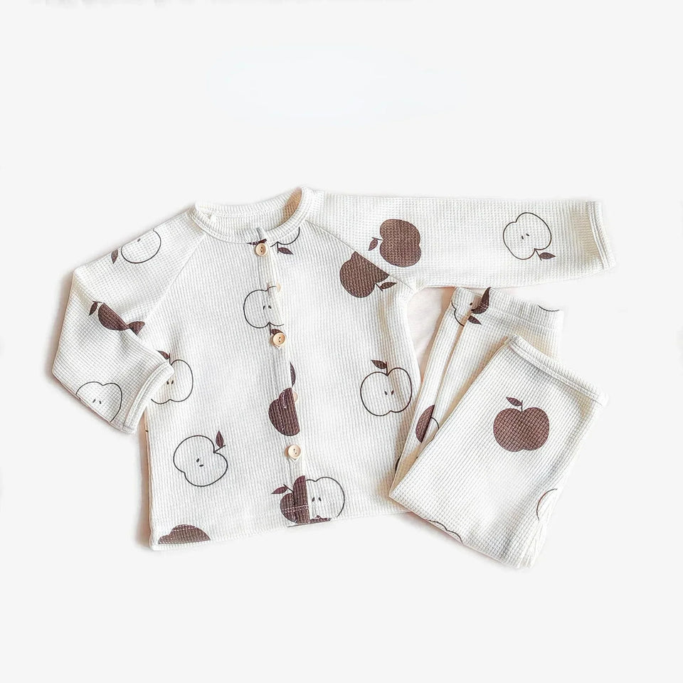 Mini Fashion™ - Luftig bomuld - Pyjamas til børn