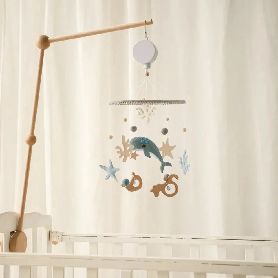 LittleNest – Natürliche Ruhe – Baby-Mobile aus Holz