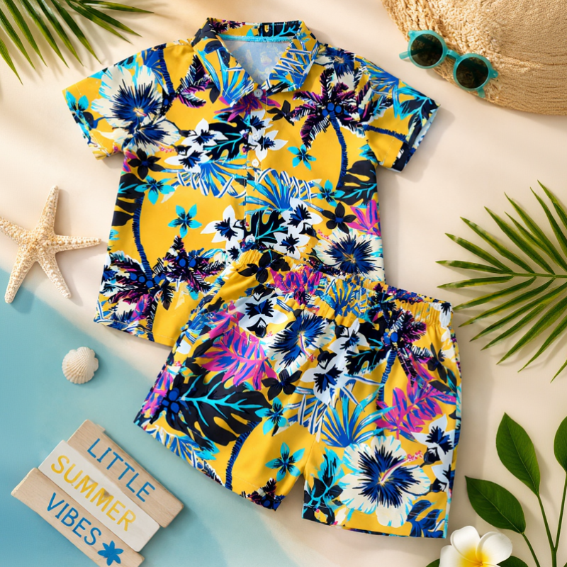 Mini Fashion™ - Frisch und fröhlich - Florales Set für Jungen