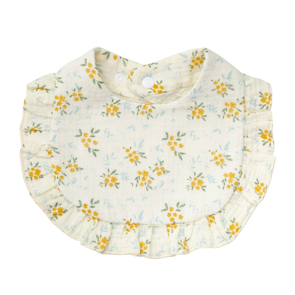 BabyBloom – Niedlich & bequem – Baby-Lätzchen mit Rüschenrand