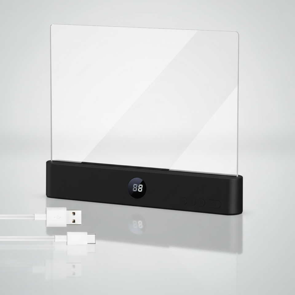 LumiPanel – LED & gesunde Augen – Dimmbare USB-Leselampe