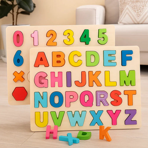 AlphaBlocks – Holz & Lernspielzeug – 3D-Buchstabenpuzzle