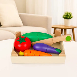 MiniChef – Spaß & Kreativität – Magnetisches Küchenspielset aus Holz