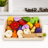 MiniChef – Spaß & Kreativität – Magnetisches Küchenspielset aus Holz