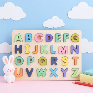 AlphaBlocks – Holz & Lernspielzeug – 3D-Buchstabenpuzzle