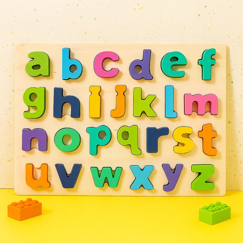 AlphaBlocks – Holz & Lernspielzeug – 3D-Buchstabenpuzzle