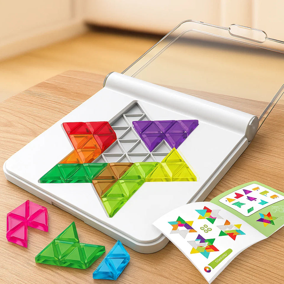LogicStar – Kreativ & Lehrreich – Puzzle-Brettspiel