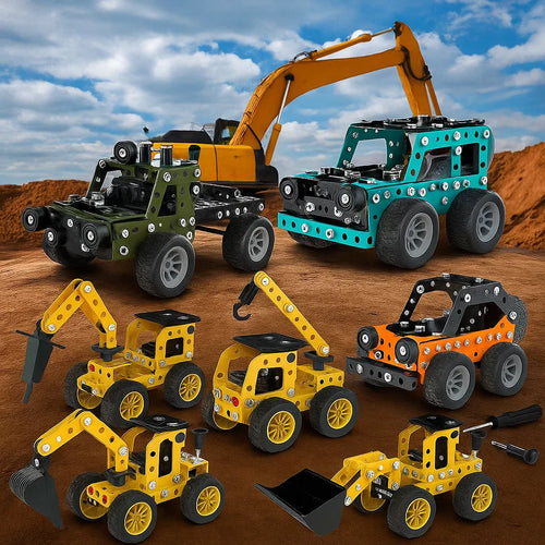 MetalBuild – Cool & lehrreich – Konstruktionsfahrzeug-Set