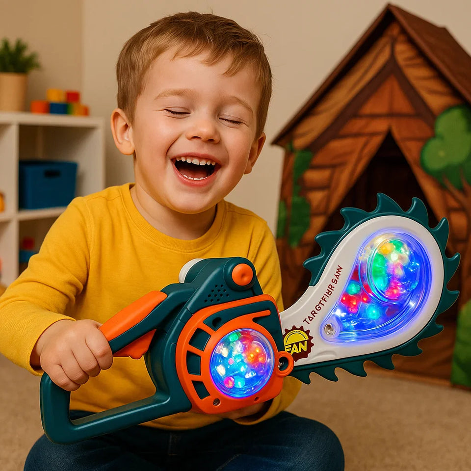 FunSaw – Luminous & Music – Tragbare Spielzeugsäge