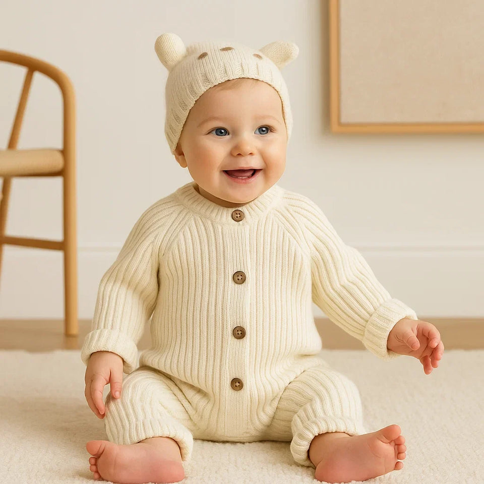 CozyCotton – Bequem & stilvoll - Strickstrampler