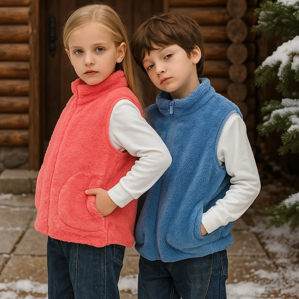 MiniWarm – Leicht & isolierend - Weste mit verdicktem Fleece-Futter