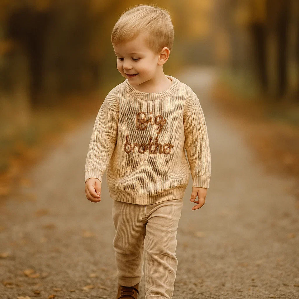 MiniTrend – Gemütlich & modern – Kinderpullover mit „Big Brother“