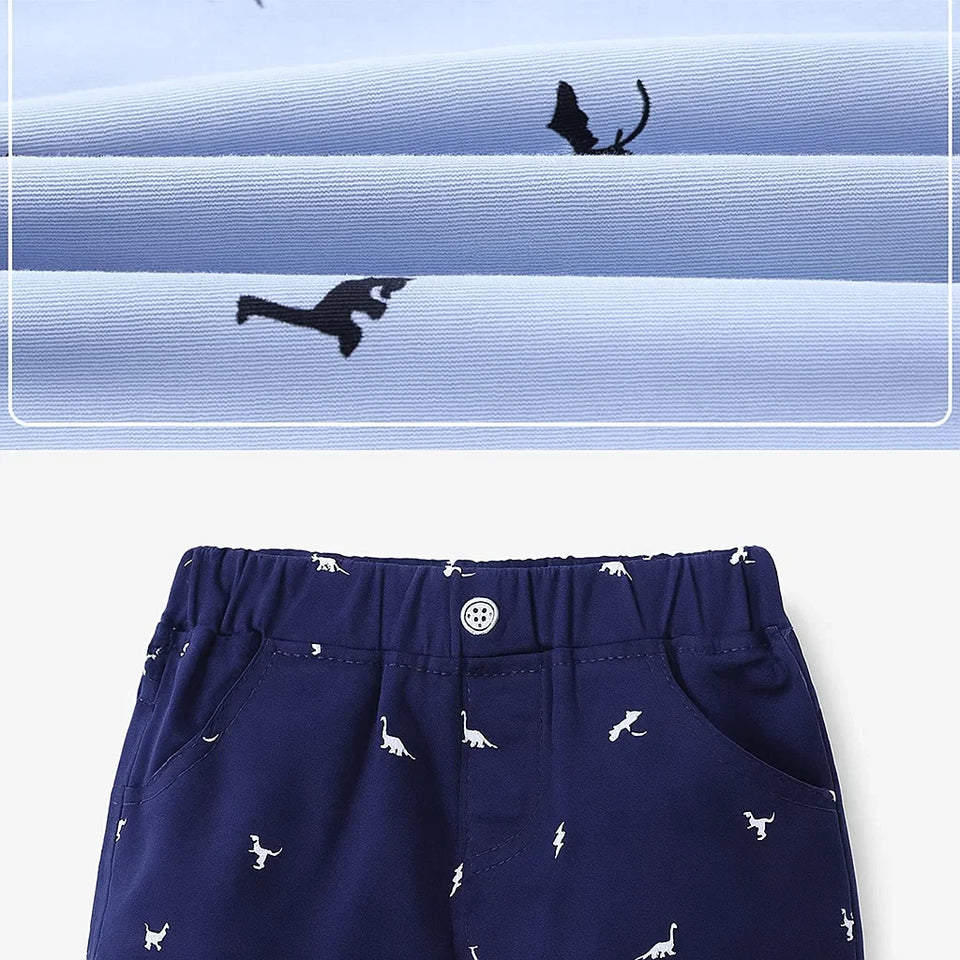 CoolKiddo – Frisch und bequem – Shorts mit Dino-Motiv
